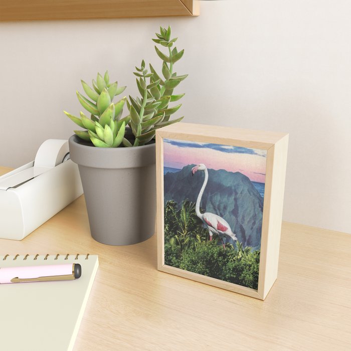 Flamingo Mini Art Print Gallery Image 2