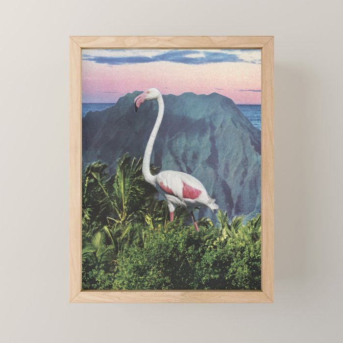 Flamingo Mini Art Print Gallery Image 1