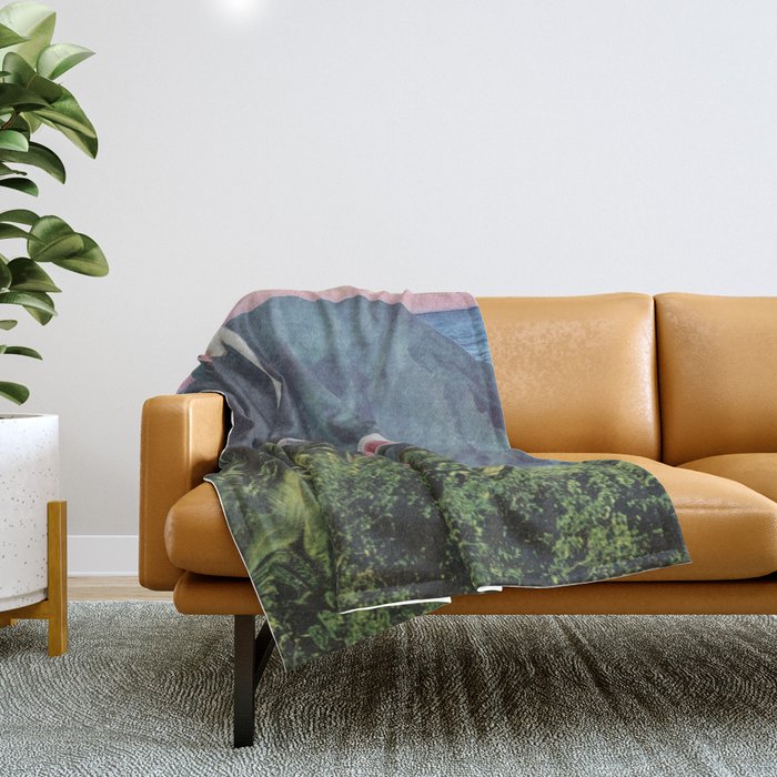 Flamingo Throw Blanket Gallery Image 1