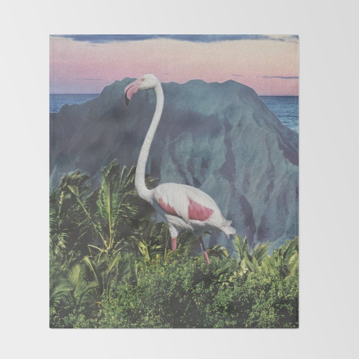 Flamingo Throw Blanket Gallery Image 2