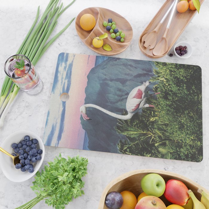 Flamingo Cutting Board Gallery Image 2