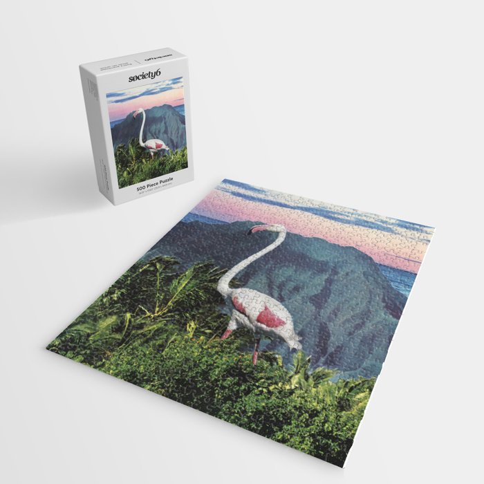 Flamingo Jigsaw Puzzle Gallery Image 2