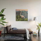 Flamingo Wood Wall Art Gallery Image 2