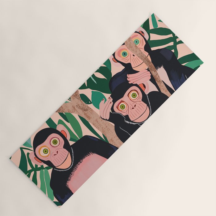 Jungle Trio Yoga Mat Gallery Image 1