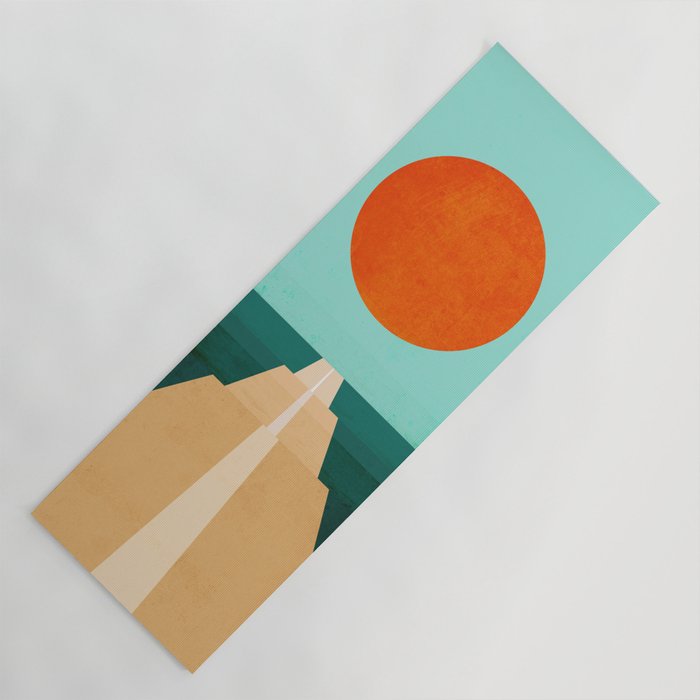 The Road Less Traveled Yoga Mat Gallery Image 1