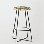 Botanical French Bulldog Stool Gallery Image 1