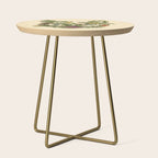 Botanical French Bulldog Side Table Gallery Image 1