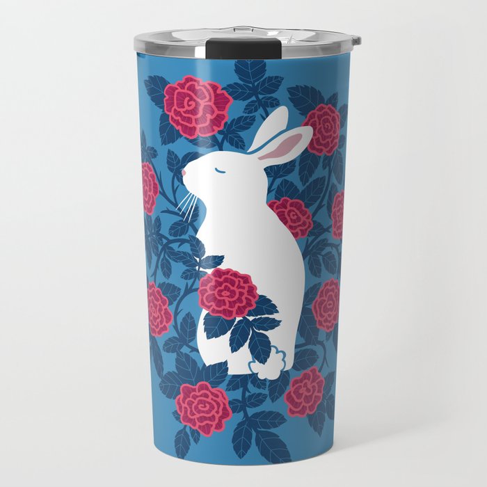 White Rabbit Travel Mug Gallery Image 1