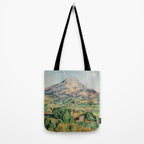 Mont Sainte-Victoire Paul Cezanne| Sainte-Victoire Mountain , by Paul Cezanne Tote Bag Gallery Image 2