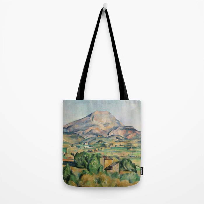 Mont Sainte-Victoire Paul Cezanne| Sainte-Victoire Mountain , by Paul Cezanne Tote Bag Gallery Image 2
