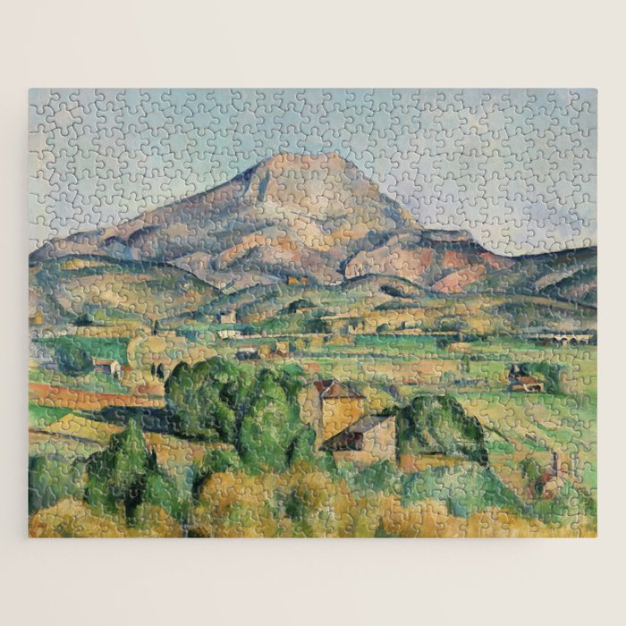 Mont Sainte-Victoire Paul Cezanne| Sainte-Victoire Mountain , by Paul Cezanne Jigsaw Puzzle Gallery Image 1