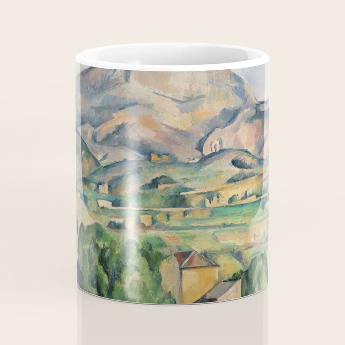 Mont Sainte-Victoire Paul Cezanne| Sainte-Victoire Mountain , by Paul Cezanne Coffee Mug Gallery Image 4