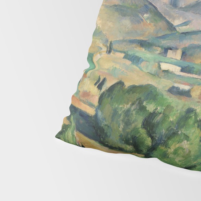 Mont Sainte-Victoire Paul Cezanne| Sainte-Victoire Mountain , by Paul Cezanne Pillow Sham Gallery Image 4
