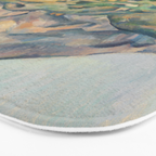 Mont Sainte-Victoire Paul Cezanne| Sainte-Victoire Mountain , by Paul Cezanne Bath Mat Gallery Image 3