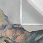 Mont Sainte-Victoire Paul Cezanne| Sainte-Victoire Mountain , by Paul Cezanne Wall Tapestry Gallery Image 3