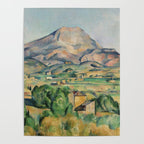 Mont Sainte-Victoire Paul Cezanne| Sainte-Victoire Mountain , by Paul Cezanne Poster Gallery Image 4
