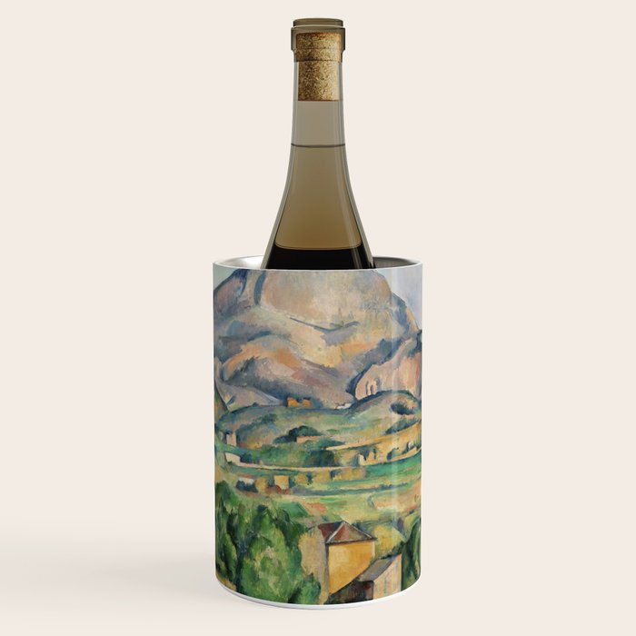 Mont Sainte-Victoire Paul Cezanne| Sainte-Victoire Mountain , by Paul Cezanne Wine Chiller Gallery Image 1