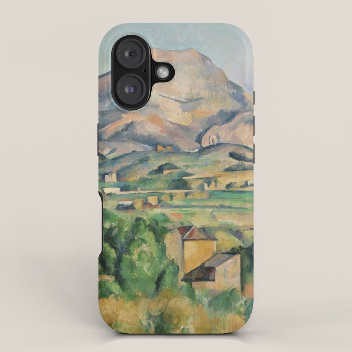 Mont Sainte-Victoire Paul Cezanne| Sainte-Victoire Mountain , by Paul Cezanne iPhone Case Gallery Image 1