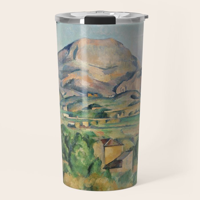 Mont Sainte-Victoire Paul Cezanne| Sainte-Victoire Mountain , by Paul Cezanne Travel Mug Gallery Image 1