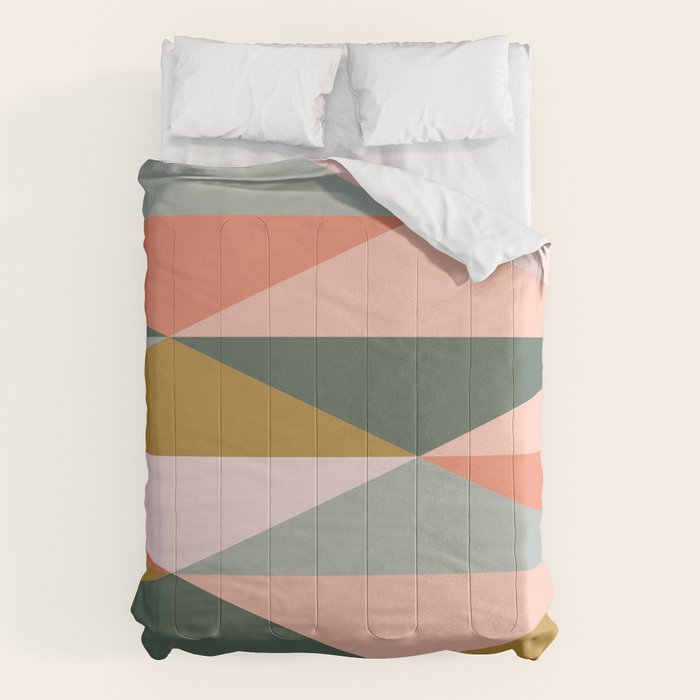 Earthy Desert Geometrics Comforter Gallery Image 6