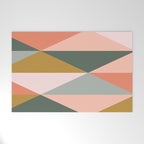 Earthy Desert Geometrics Welcome Mat Gallery Image 1