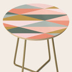 Earthy Desert Geometrics Side Table Gallery Image 2