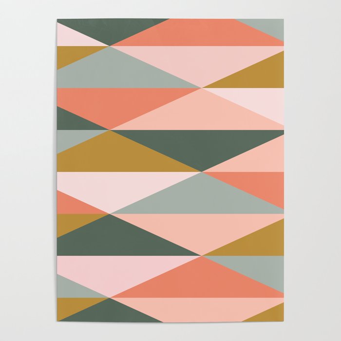 Earthy Desert Geometrics Poster Gallery Image 4