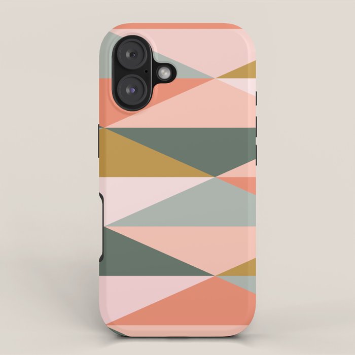 Earthy Desert Geometrics iPhone Case Gallery Image 1