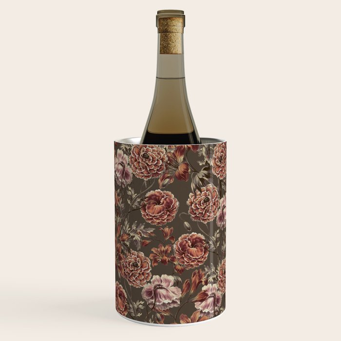 ORANGE LILY AND POPPY Wine Chiller Gallery Image 1