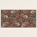 ORANGE LILY AND POPPY Desk Mat Gallery Image 3