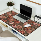 ORANGE LILY AND POPPY Desk Mat Gallery Image 2