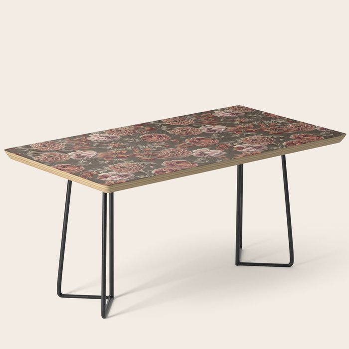 ORANGE LILY AND POPPY Coffee Table Gallery Image 1