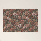 ORANGE LILY AND POPPY Welcome Mat Gallery Image 1