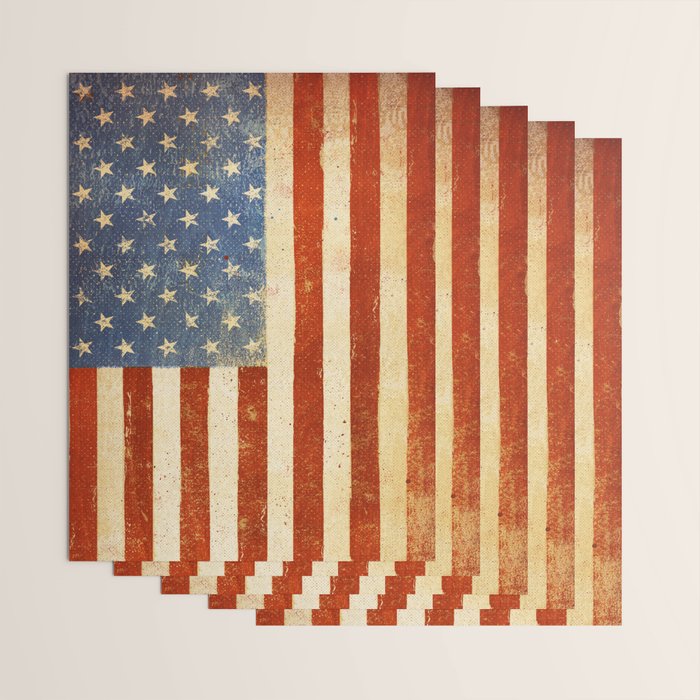 Flag US Flag American America Old Glory USA Wrapping Paper Gallery Image 3