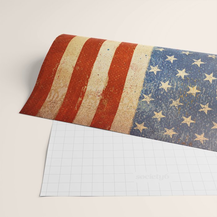 Flag US Flag American America Old Glory USA Wrapping Paper Gallery Image 2