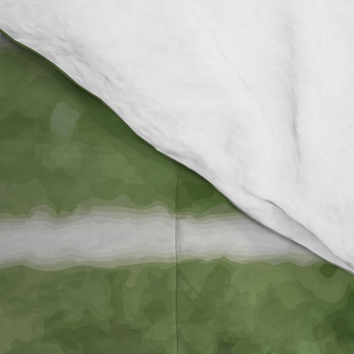 American Football Court with ball on Gras Comforter Gallery Image 4