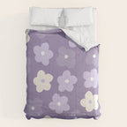 Purple Flowers Comforter Gallery Image 6