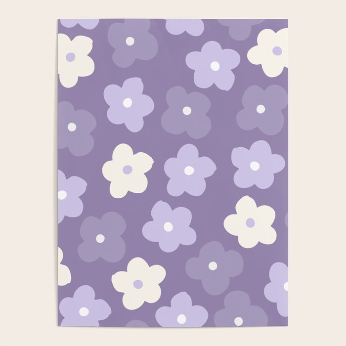 Purple Flowers Poster Gallery Image 4