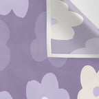 Purple Flowers Wall Tapestry Gallery Image 3