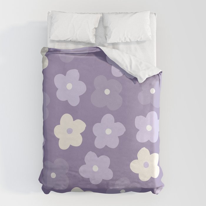 Purple Flowers Duvet Cover Gallery Image 6