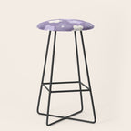 Purple Flowers Stool Gallery Image 1