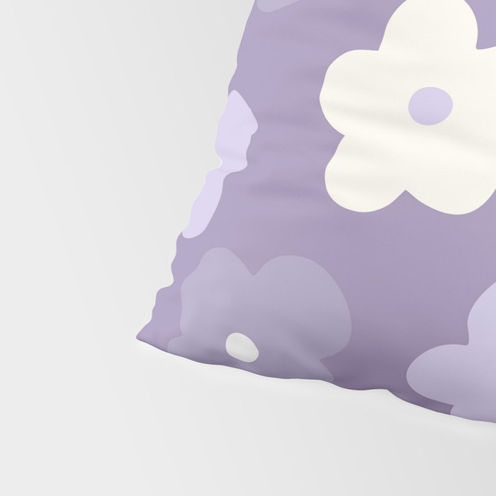 Purple Flowers Pillow Sham Gallery Image 4