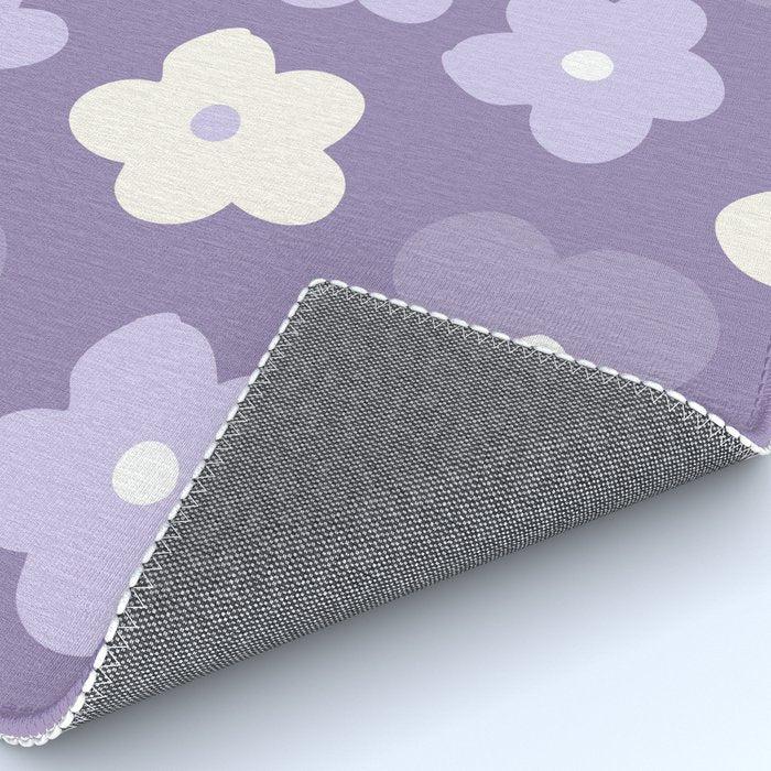 Purple Flowers Rug Gallery Image 4