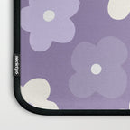 Purple Flowers Laptop Sleeve Gallery Image 3