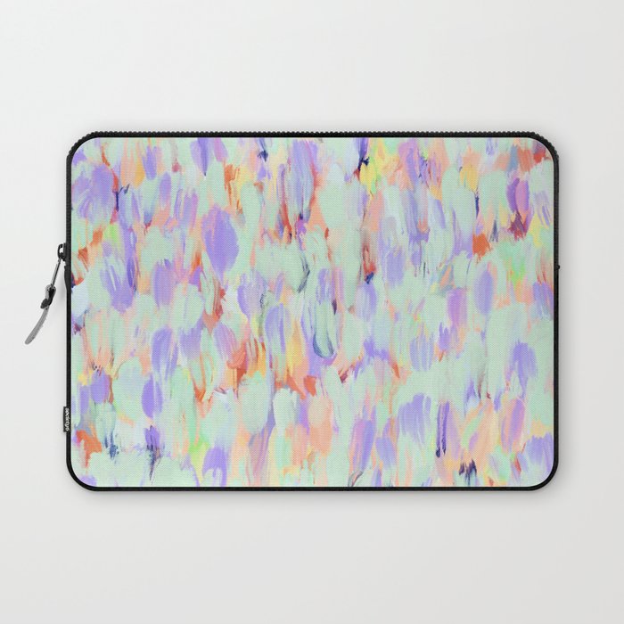 Artistic summer brushstrokes AS Laptop Sleeve Gallery Image 1