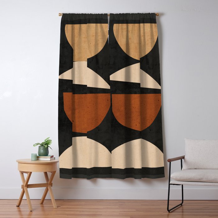 abstract minimal 23/3 Window Curtain Gallery Image 5