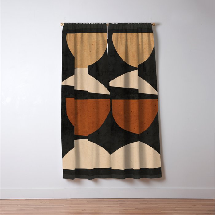 abstract minimal 23/3 Window Curtain Gallery Image 3