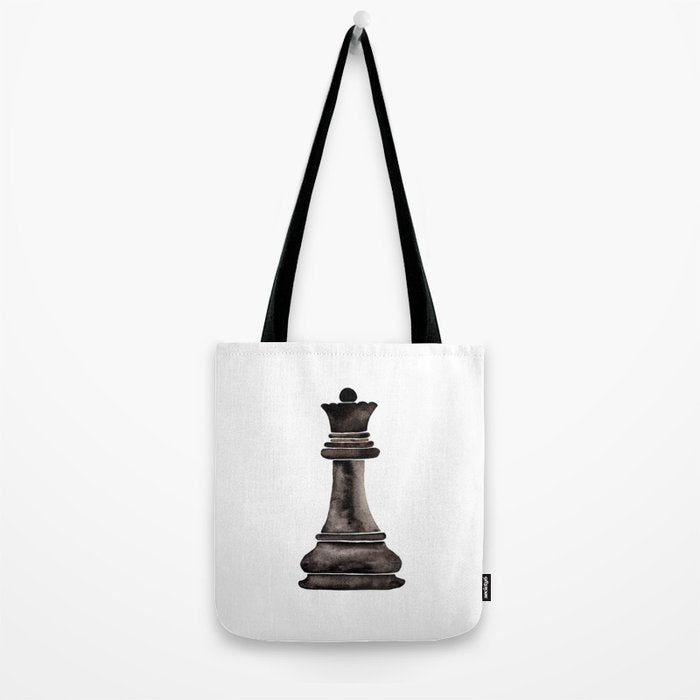 Queen (watercolor painting) Tote Bag Gallery Image 2