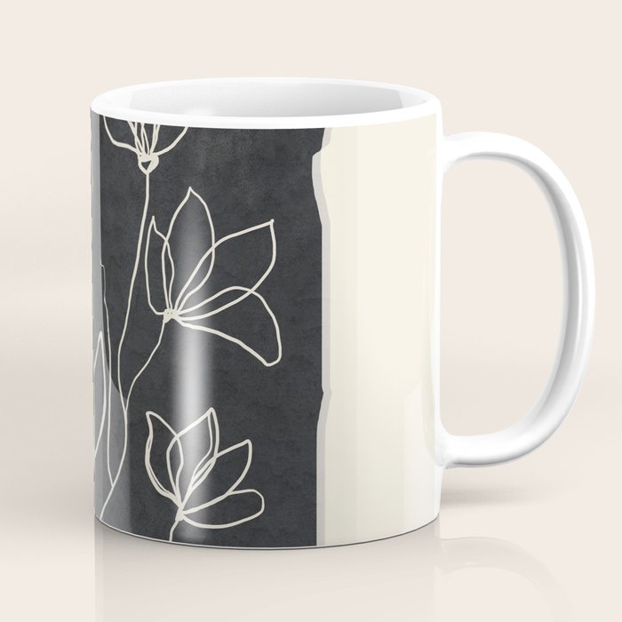 Line Wildflowers 1 Coffee Mug Gallery Image 1