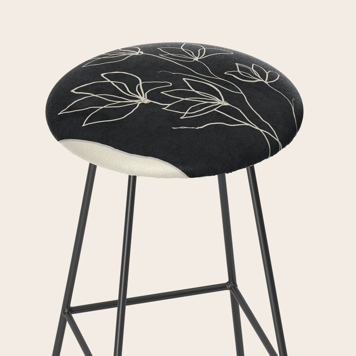 Line Wildflowers 1 Stool Gallery Image 2